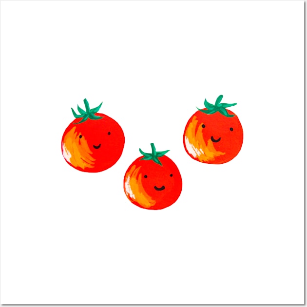 Little Tomatoes Wall Art by IntraSomnium